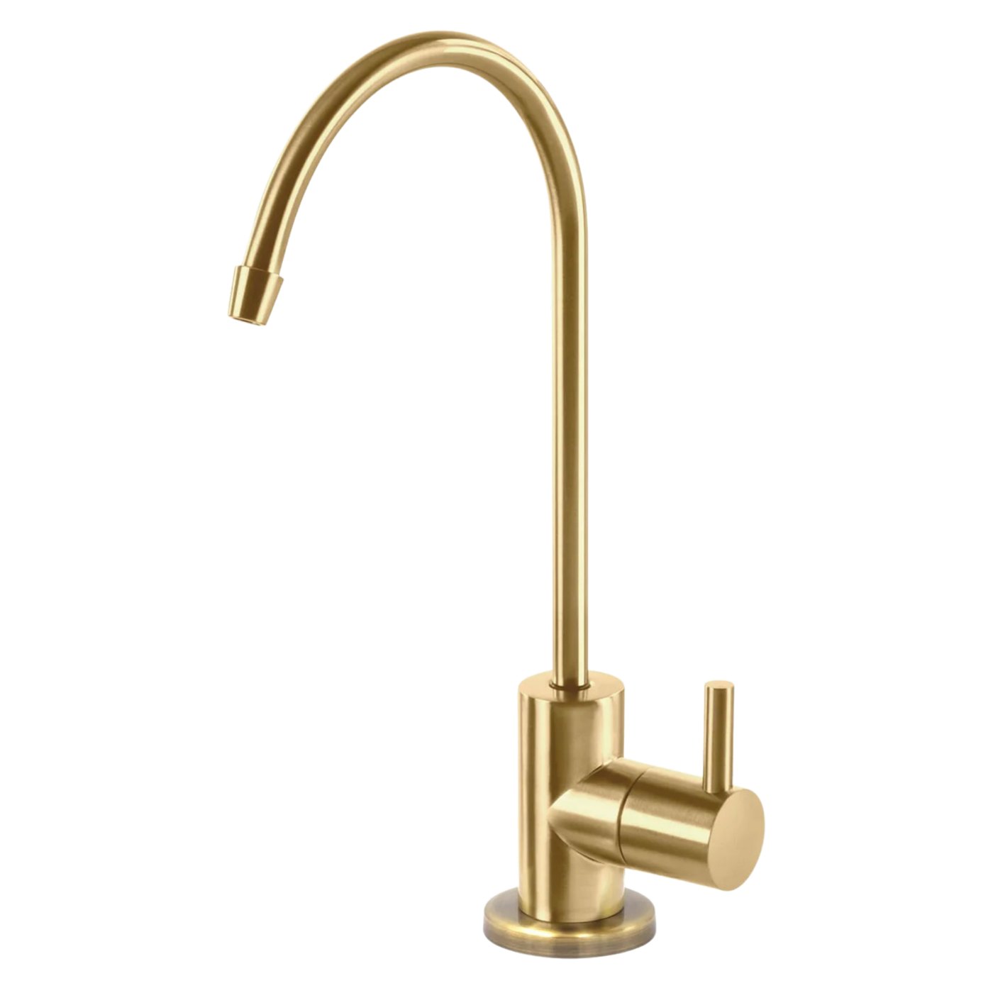Faucet - Brushed Gold — HappyTap water filtration accessory